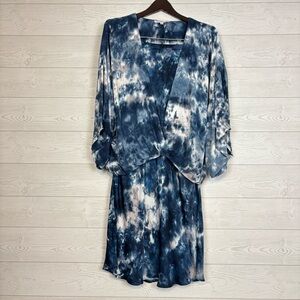 Young Fabulous & Broke Blue Tie Dye Two Piece Set Size Large